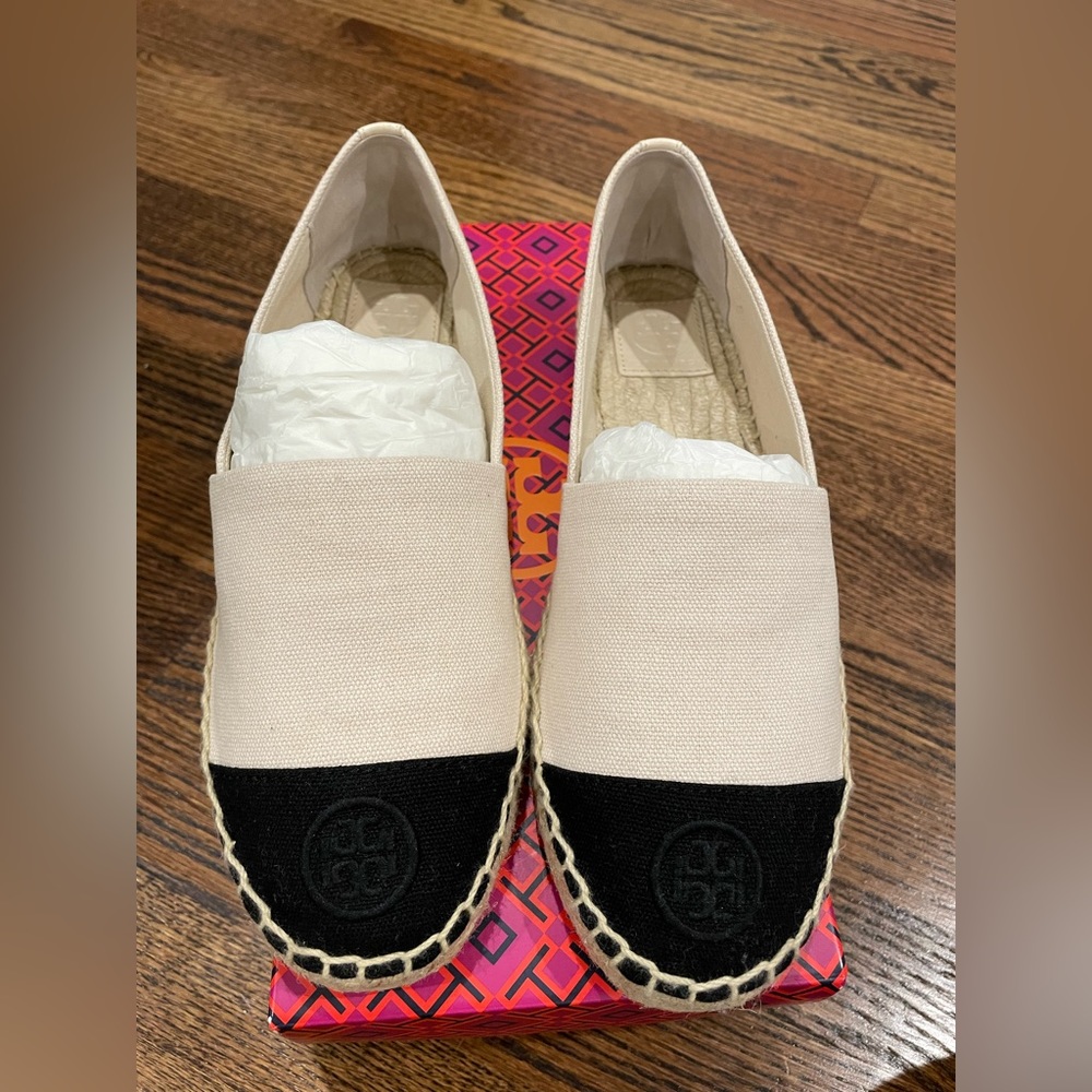 Tory Burch Color Block Espadrilles Size 8.5